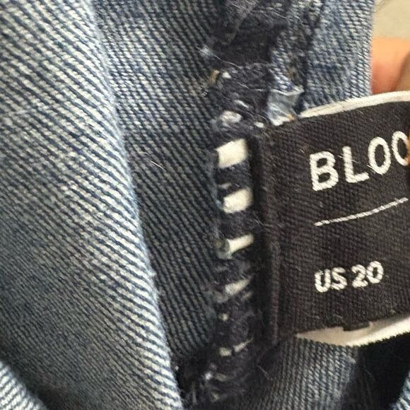 Bloomchic Pull On Drawstring Waist Jeans Size 20 - Picture 6 of 7